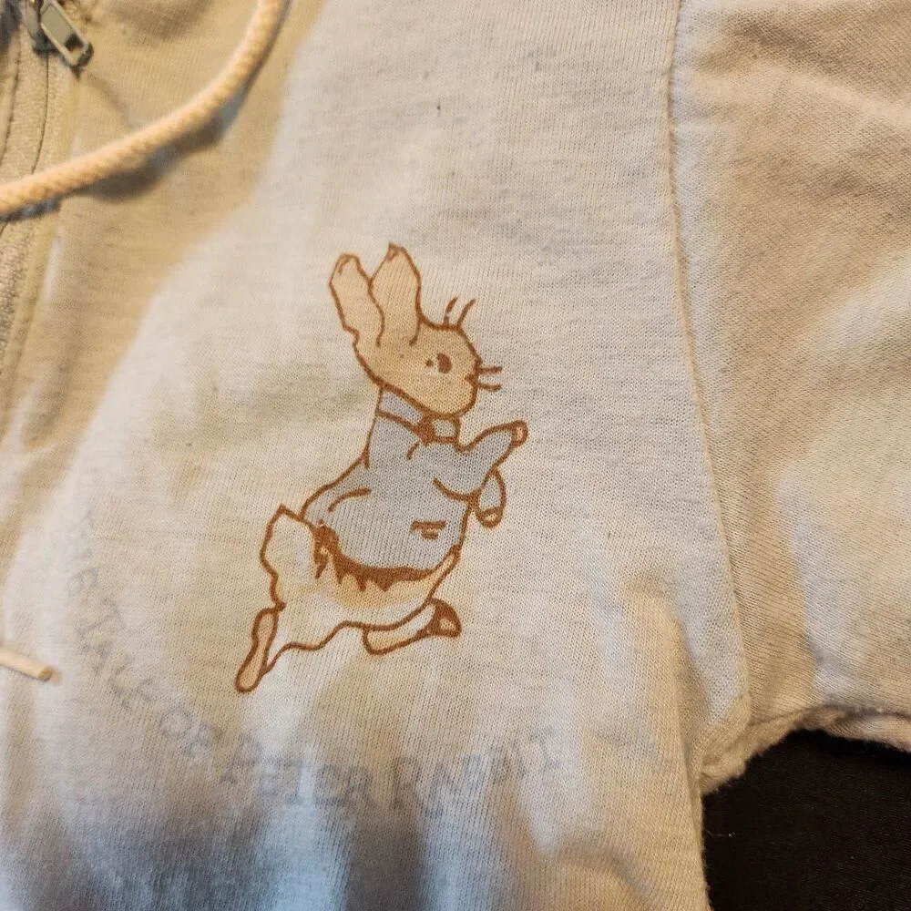 Vintage Peter Rabbit Reversible Infant Bunting Snowsuit - 0-6 mos Measurements